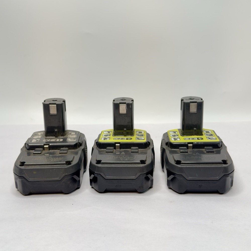 Ryobi 18volt Batteries P190 For Parts Not Working Lot Of 3 - Picture 5 of 9
